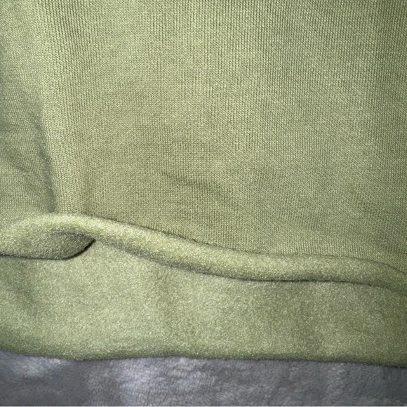 Weworewhat Sz Medium Crop Green Sweatshirt Women’s oversized skater layering - Picture 5 of 10